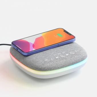 картинка Bluetooth-колонка с беспроводной зарядкой и подсветкой Terrafonic от магазина PapriQ