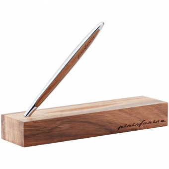 картинка Шариковая ручка Cambiano Shiny Chrome Walnut от магазина PapriQ