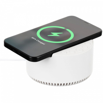 картинка Bluetooth-колонка с беспроводной зарядкой relaxTime от магазина PapriQ