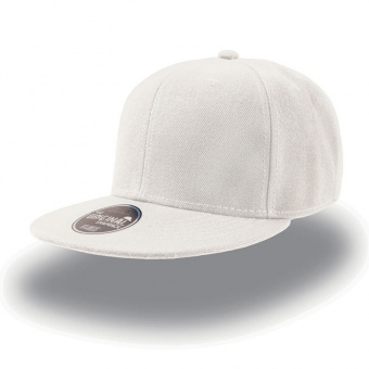 Фото Бейсболка SNAP BACK, 6 клиньев, пластиковая застежка c Вашим логотипом на заказ.