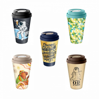 картинка Стакан с крышкой Tumbler на заказ от магазина PapriQ