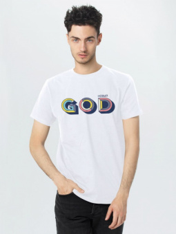 картинка Футболка мужская «Новый GOD» от магазина PapriQ
