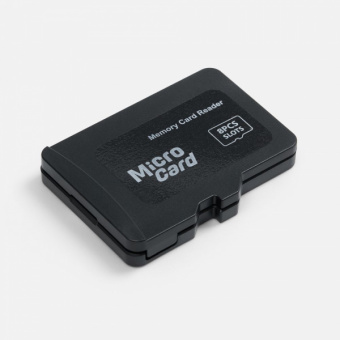 картинка Органайзер для карт памяти и SIM с кардридером Multitask от магазина PapriQ