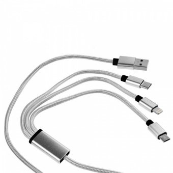 картинка Кабель Triple Charge в футляре от магазина PapriQ