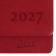 Планинг датированный 2027, 305х140 мм, GALANT "Ritter", под кожу, красный, 118207 картинка Планинг датированный 2027, 305х140 мм, GALANT "Ritter", под кожу, красный, 118207 в разных цветах с печатью логотипа.