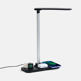 картинка Настольная лампа с беспроводной зарядкой Power Light от магазина PapriQ
