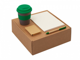картинка Набор Halm с блокнотом, ручкой и стаканом от магазина PapriQ