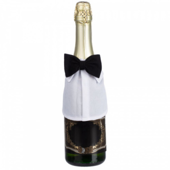 картинка Аксессуар для бутылки Black Tie от магазина PapriQ