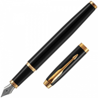 картинка Ручка перьевая Parker IM Black GT от магазина PapriQ